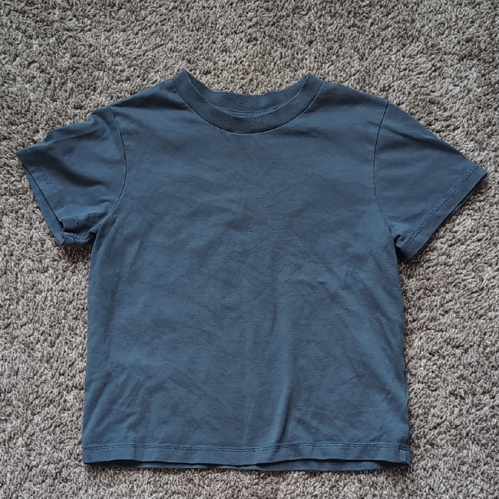 Nordstrom Baby Blue Short Sleeve Tee